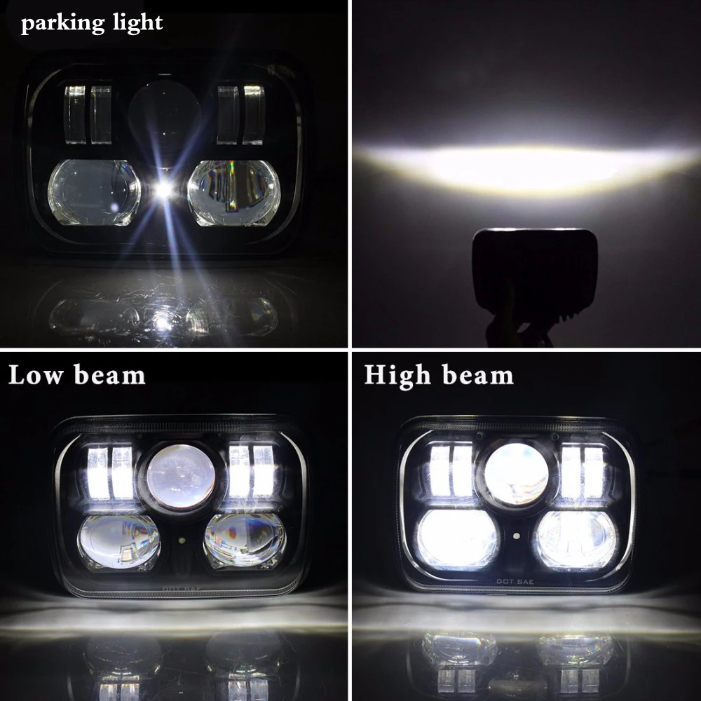 cculb Set Sealed Beam OffRoad Headlamp Light for Motorcycle Jeep Cherokee XJ Nissan