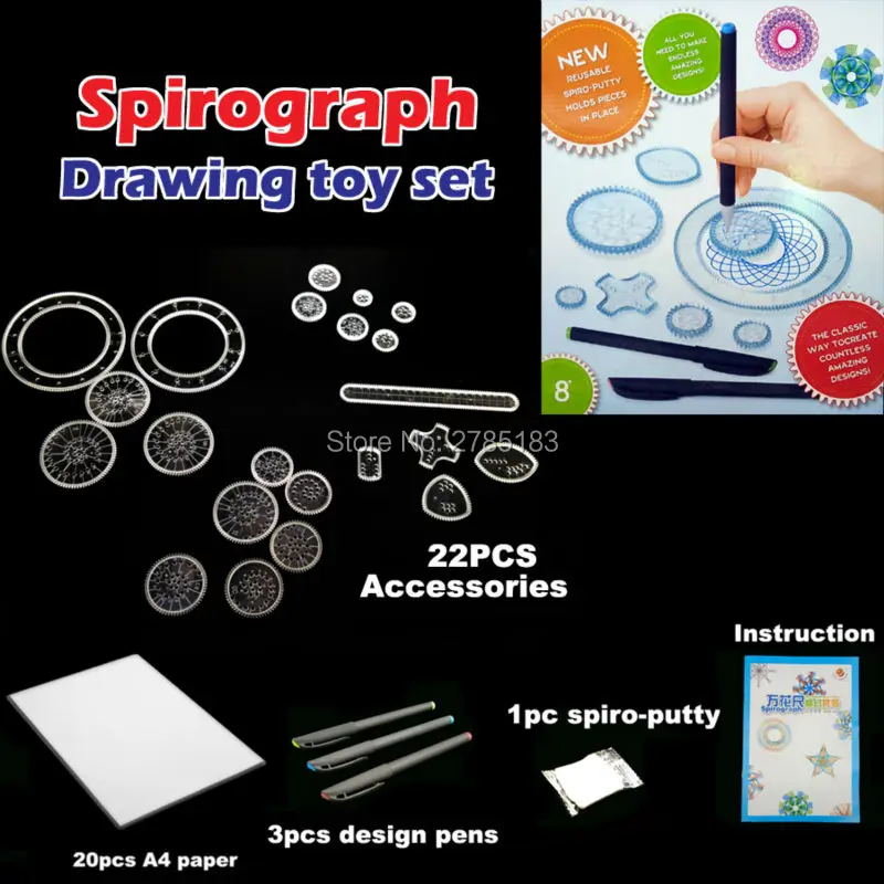 magnetic spirograph