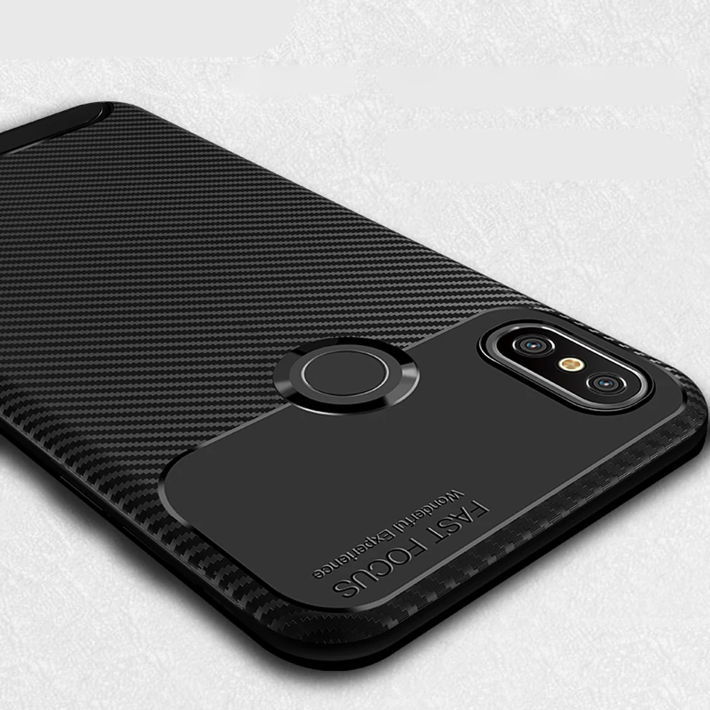 

xiaomi Redmi Note 5 Case on Redmi Note 5 Case 5.99 inch Luxury Carbon Fiber Protective Case for Xiaomi Redmi Note 5 Note5 Cover