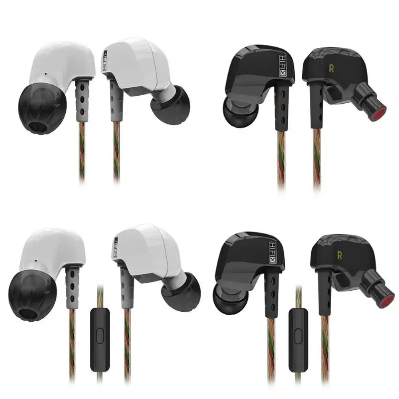 

HiFi Sport Earbuds Earphone Copper Driver 3D Heavy Bass Earhook Headphones In Ear Earphone Earset For Running With Microphone