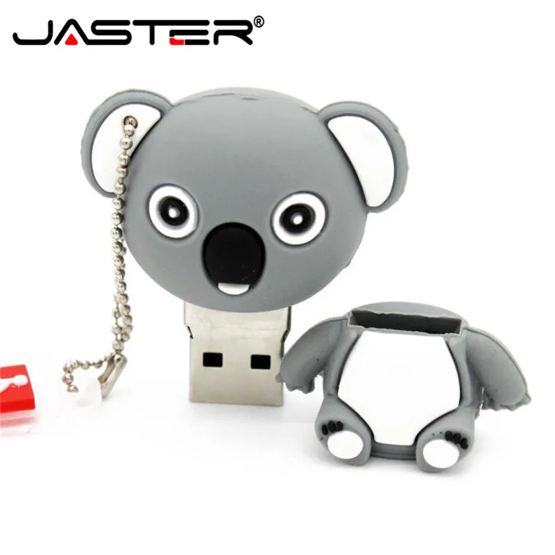 JASTER USB 2,0 милый коала Usb флеш-накопитель милые Usb флешки 4 ГБ 8 ГБ 16 ГБ 32 ГБ Clef Usb ручки игрушки подарок