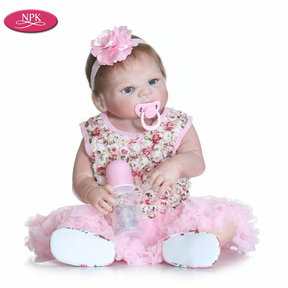 NPK realista Reborn Menina 57 CM bebé recién nacido muñecas de vinilo NPK realista Reborn Menina 57 CM bebé recién nacido muñecas de vinilo