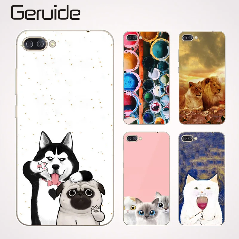 

Geruide Silicon Cover For Asus Zenfone 4 Max ZC520KL Case Soft Silicon TPU Phone Cases For Asus Zenfone 4 Max ZC520KL zc520kl