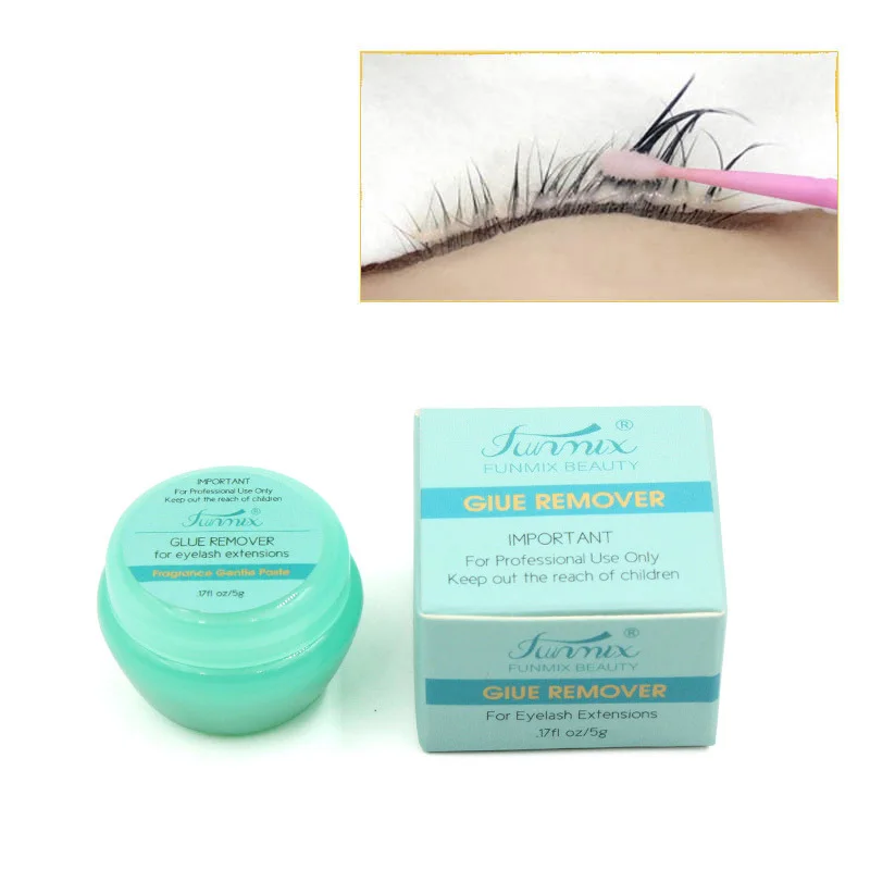 

HOT 5g Quick Removal Fragrancy Smell Glue Remover NEW Zero Stimulation Fase Eyelash Glue Remover Cream TSLM1