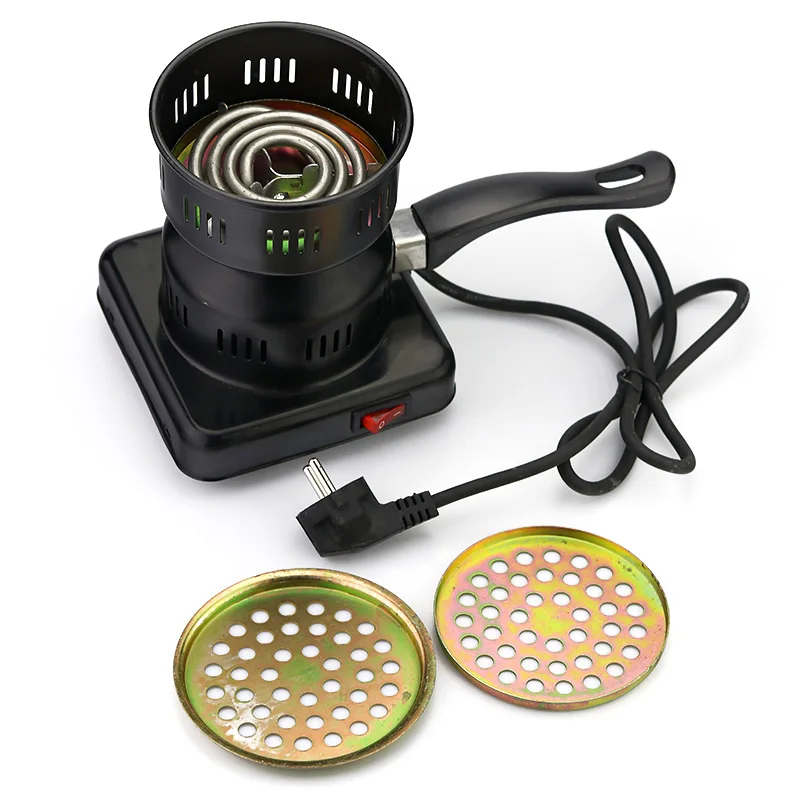 Top Quality Black Color Electric Hot Charcoal Plate Heater Hookah