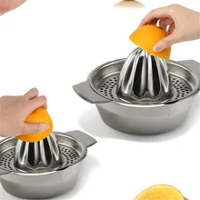 Mini Home Appliances Mini Juicer Handheld Orange Lemon Juice Maker Stainless Steel Manual Squeezer Press Squeezer Citrus Juicer stainless steel multi mini manual juicers mini fruit potato grinders juice squeezer manual press juicer machine extractor