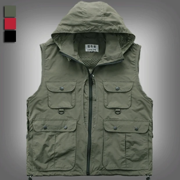 Hunting Vest Multi Pockets Summer 