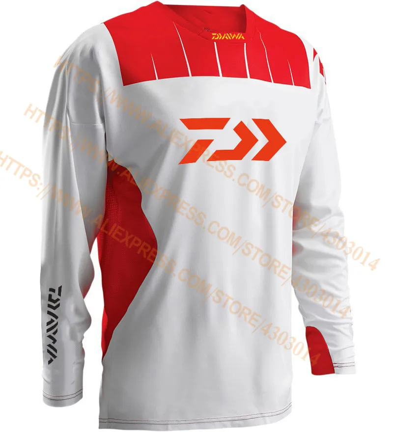 

Daiwa New Summer Long Sleeve Fising Clothes Dawa Sunscreen Breathable Anti Mosquito Quick Drying Cold Sensation Fishing Shirts