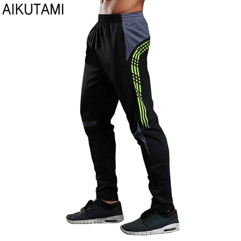 

Soccer Training Pants Men Jogging Homme Quick Dry Breathable Zipper Sport Pants Goalkeeper Football Training Man Running Pants