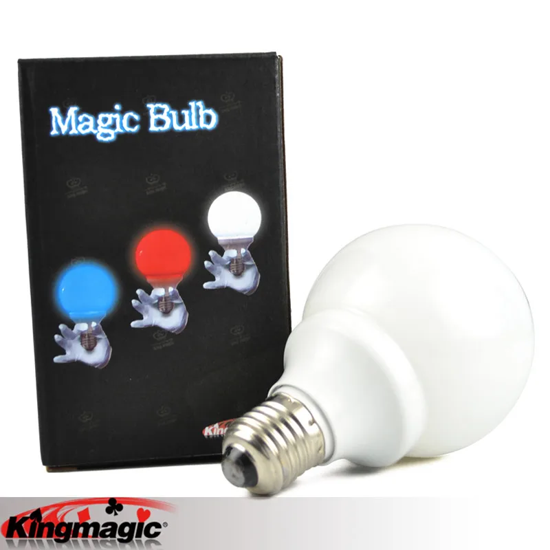 Волшебная лампочка с магнитным управлением Kingmagic Magic фокус Бесплатная
