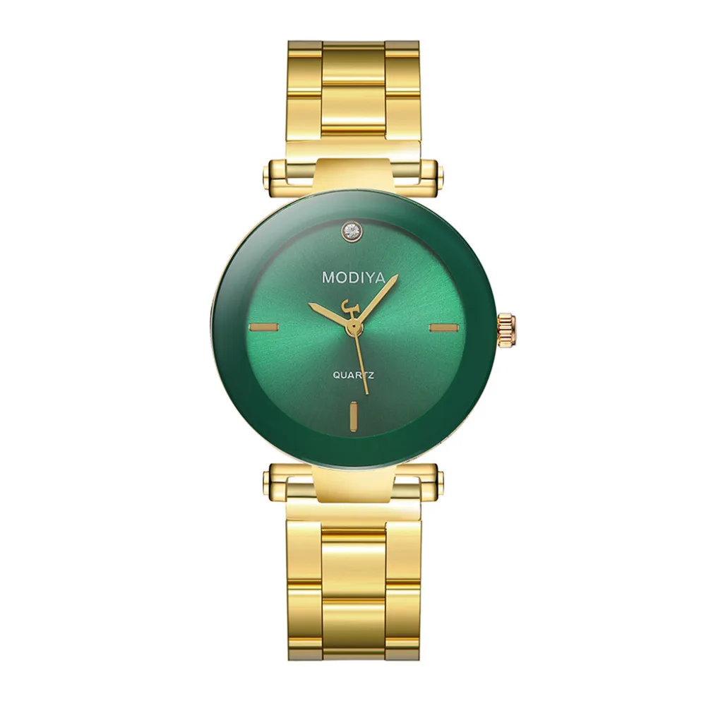Новые женские часы, роскошный бренд, металлический ремешок из нержавеющей стали, кварцевые часы-браслет, изысканные Женские кварцевые наручные часы, подарок 40