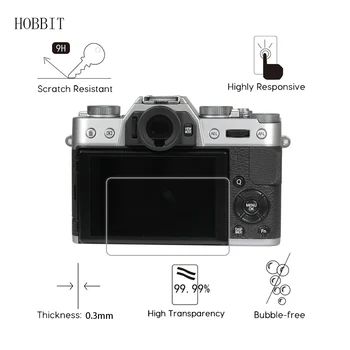 

2Pack For Fujifilm X-T10 X-T20 XT10 XT20 Digital Camera 0.3mm 2.5D 9H Clear Tempered Glass Screen Protector LCD Skin Guard Film