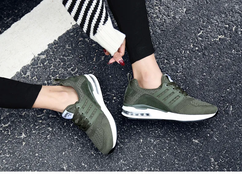Sneakers Men Running Shoes Mesh Breathable Army Green Man Lace-up Jogging Shoes Couple Walking Sneakers Women (17)