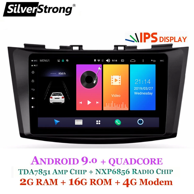 Flash Deal SilverStrong Android9.0 IPS 4G Car 2DIN Stereo for Maruti Suzuki SWIFT VDI VXI LDI2din 1024*600 gps navigation wifi 1 Flash Deal SilverStrong Android9.0 IPS 4G Car 2DIN Stereo for Maruti Suzuki SWIFT VDI VXI LDI2din 1024*600 gps navigation wifi 1