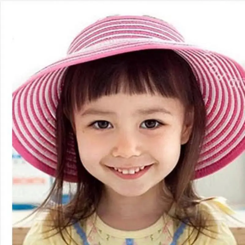 COKK, летние шапки для женщин, Детская шляпа для защиты от солнца, козырек для девушек, Складывающийся с большими широкими полями, для родителей и детей, пляжная шляпа для девочек и детей