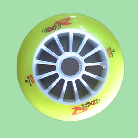 8 أجزاء/وحدة Schankel حافة مضمنة سرعة الزلاجات عجلات عالية مرونة 110 مللي متر 88A صلابة مسرعة تزلج أحذية Patines المقلم عجلات