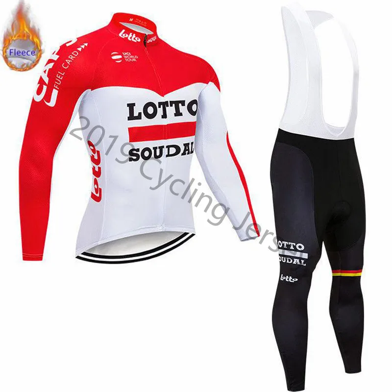 2019 برو فريق لوتو الدراجات جيرسي الرجال طويلة الأكمام مجموعة الشتاء الحرارية الصوف الترياتلون الرياضة في الهواء الطلق MTB دراجة الملابس مريلة ... 2019 برو فريق لوتو الدراجات جيرسي الرجال طويلة الأكمام مجموعة الشتاء الحرارية الصوف الترياتلون الرياضة في الهواء الطلق MTB دراجة الملابس مريلة ...