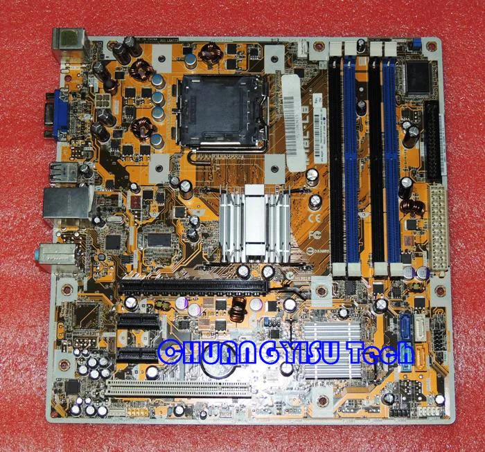 Бесплатная доставка CHUANGYISU для оригинальный DX2400 материнской IPIBL-LB LGA 775 DDR2 mATx 462797-001