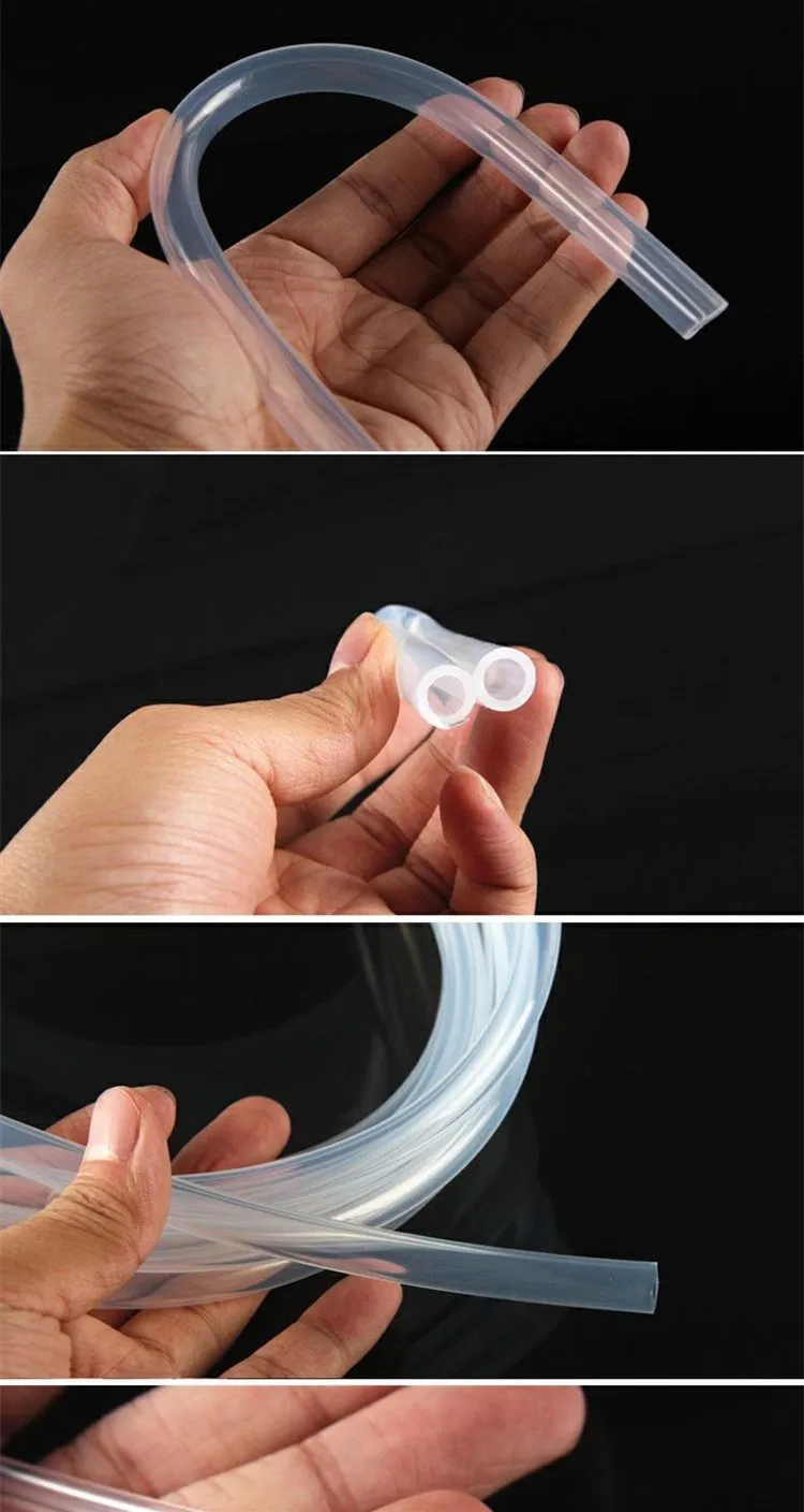 Прозрачная силиконовая труба не имеет вкуса капиллярные прозрачный шланг(0,5 мм/1/2/3 тонкая силиконовая трубка