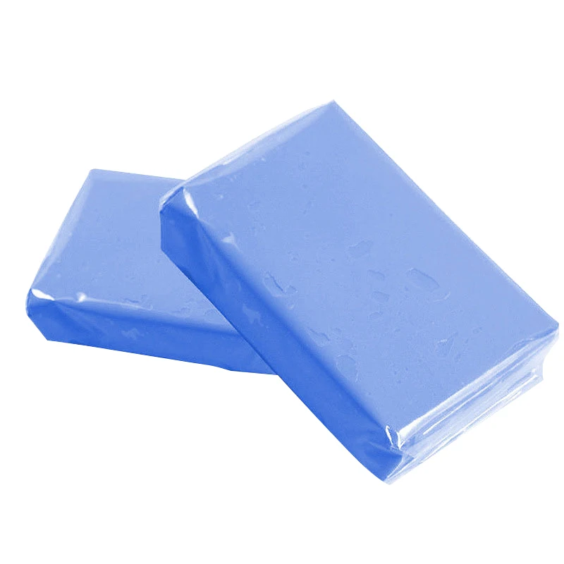 100 г Автомойка синий волшебный глиняный очиститель детализация Авто чистая глина бар Мини Ручной Автомойка очиститель на основе глины
