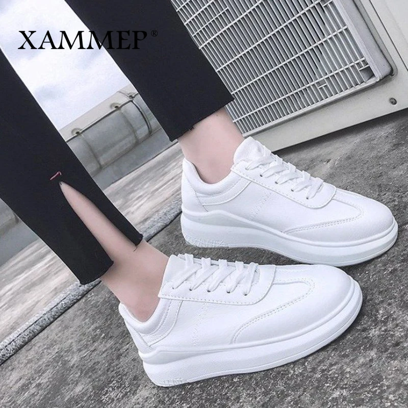 ladies white trainers