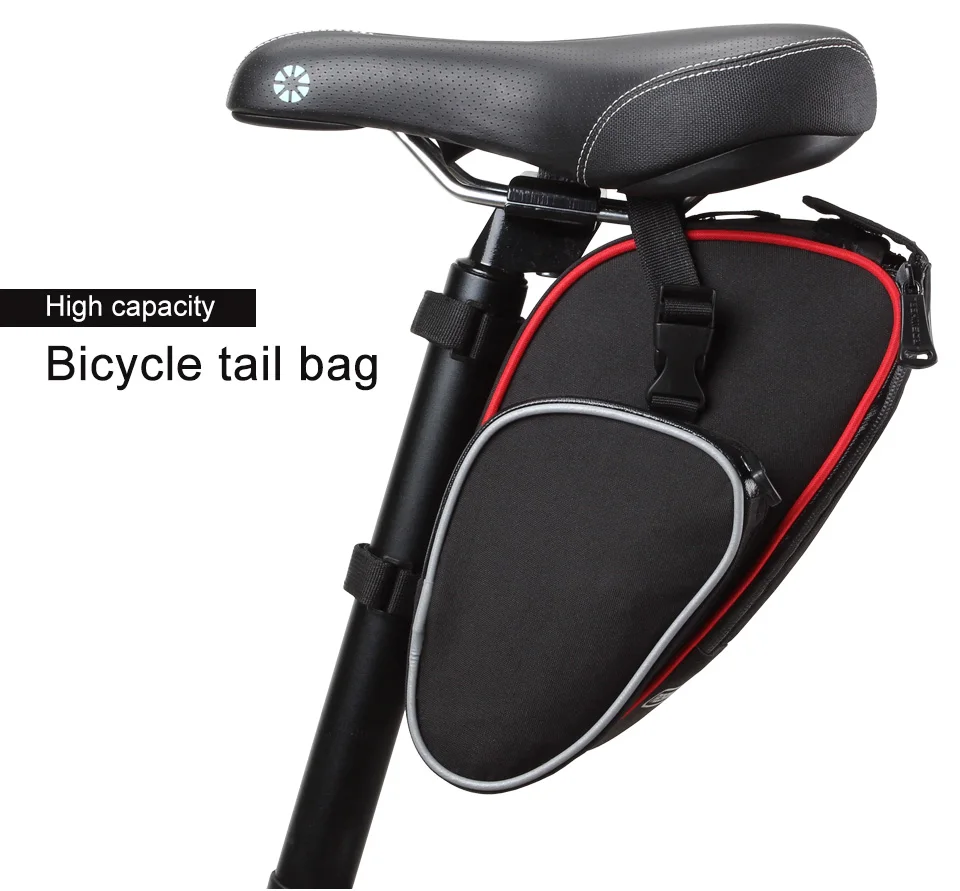 ROSWHEEL велосипедное седло, сумка для велосипедного сиденья, сумка для хранения хвоста, велосипедная MTB Дорожная Складная велосипедная задняя посылка для хранения
