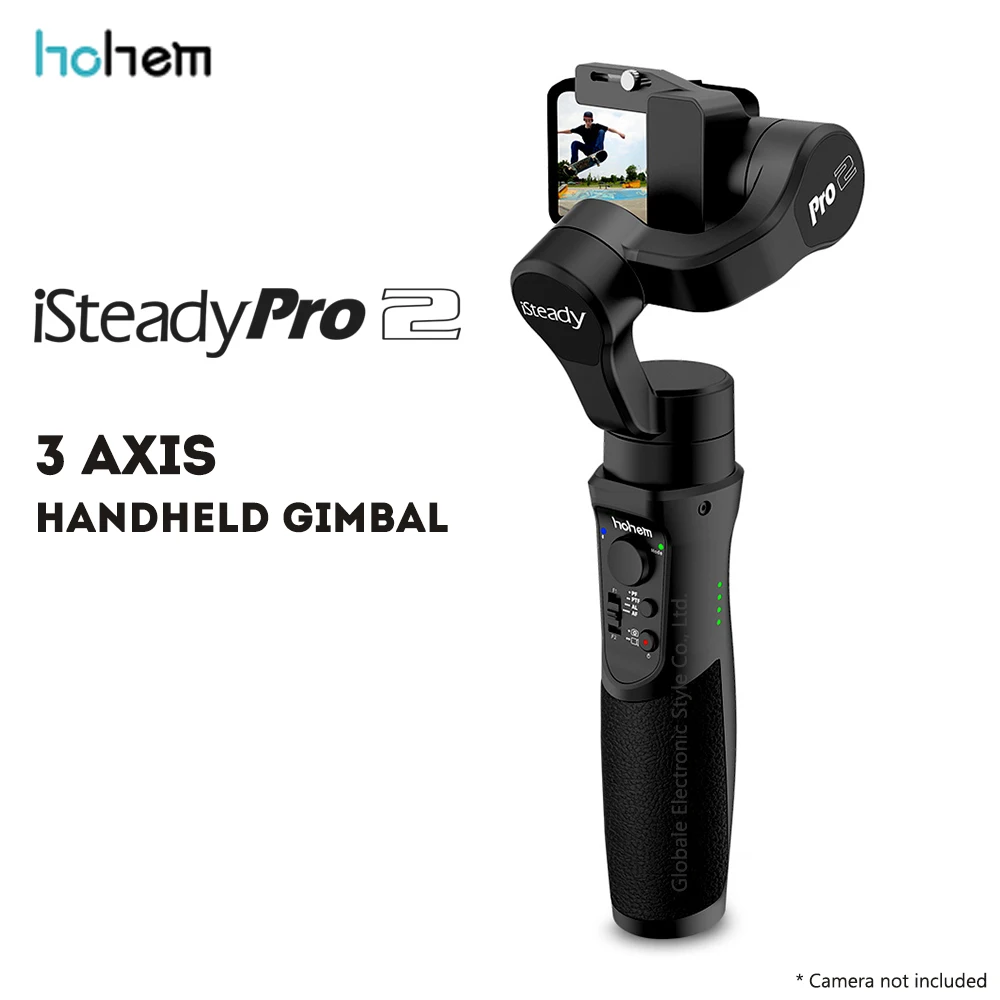 

Original Hohem iSteady Pro 2 Three Axis Gimbal Sport Action Camera Stabilizer Support APP Control for