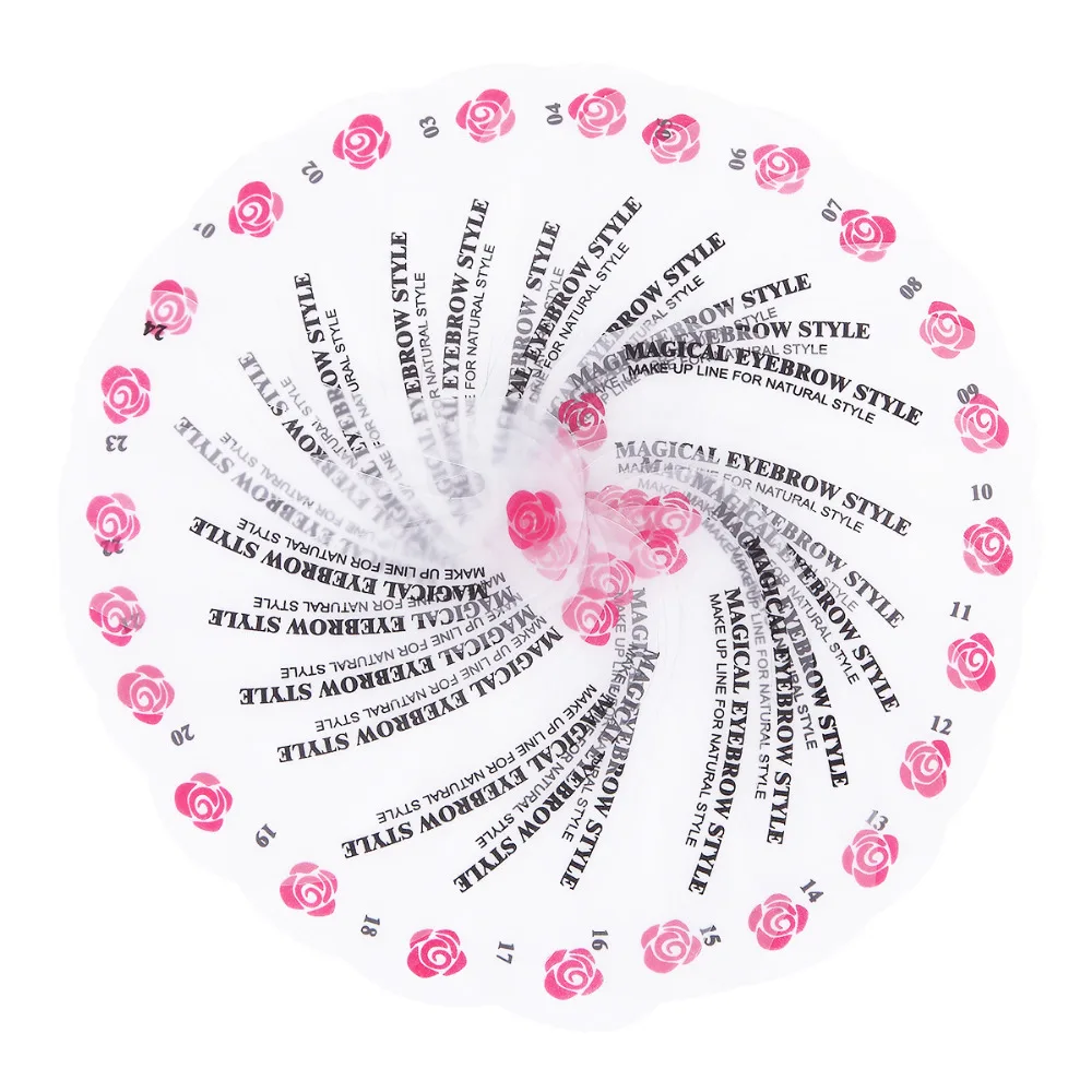 24-Pcs-Pro-Reusable-Eyebrow-Stencil-Set-Eye-Brow-DIY-Drawing-Guide-Styling-Shaping-Grooming-Template