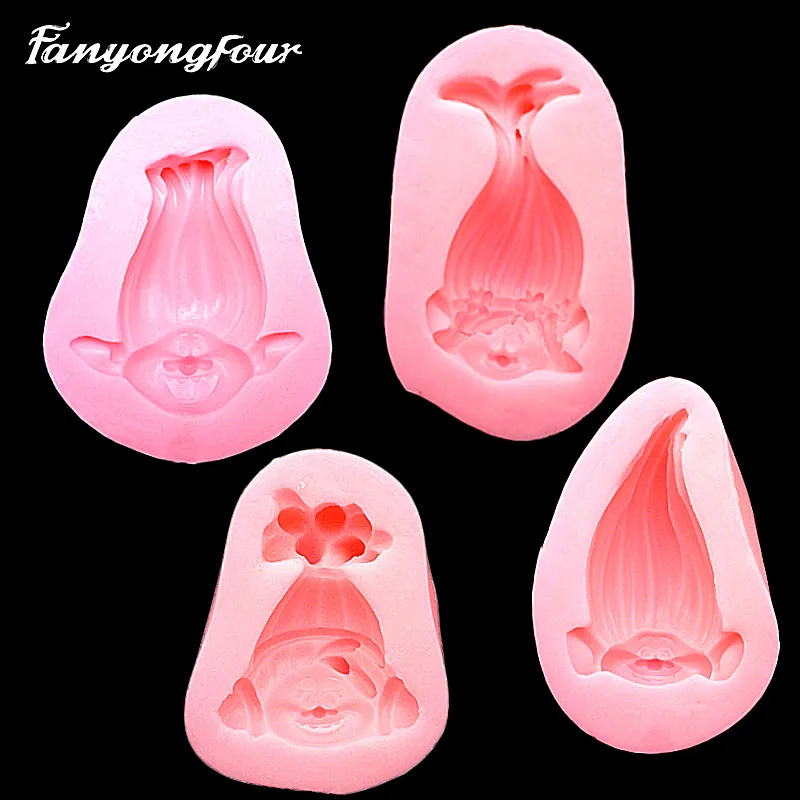 

3D Cake Elf Soap, Ice, Sugar, Chocolate, Bread Baking Mold Silicone Mold Kitchen