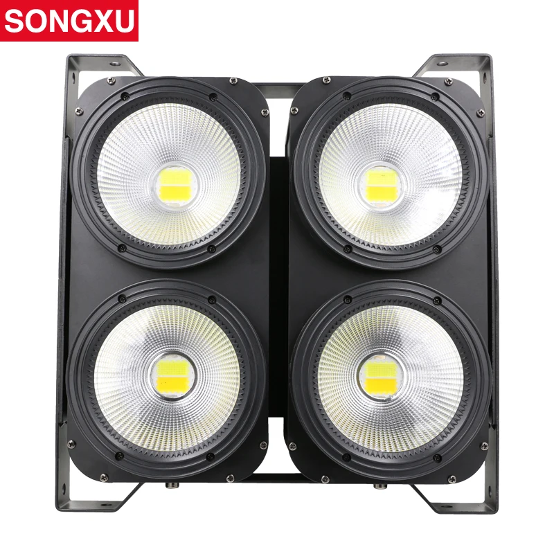 

4x100W LED COB Blinder Light 4 Eyes 100W LED Audience Light Optional control LEDs individually/SX-COB400