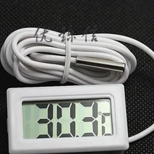 Белый ЖК-цифровой Термометры для морозильной камеры температура 50~ 110 градусов холодильник морозильная камера термометр