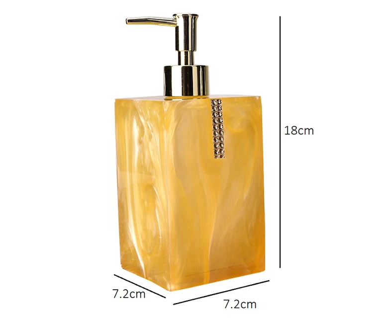 Европейский композитный диспенсер для мыла 500 мл пресс пустая бутылка шампунь для гостиниц душ росы дезинфицирующее средство для рук Лосьон бутылка mx6031640