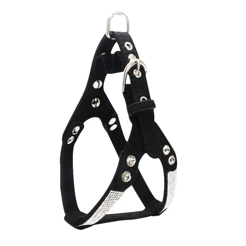 7 black dog harness 