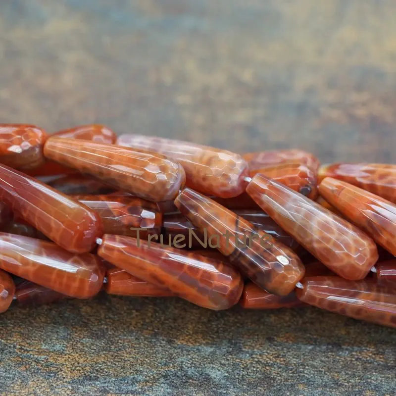 20170926-BE6134- Faceted Pear Shape Loose Beads-10x30mm-4.16g_9