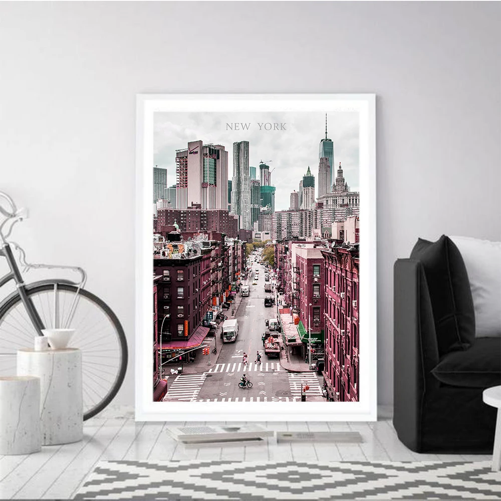 

Cuadros Decoracion Wall art New York Posters and Prints City Canvas paintings Building picture Print pictures Decor for Home