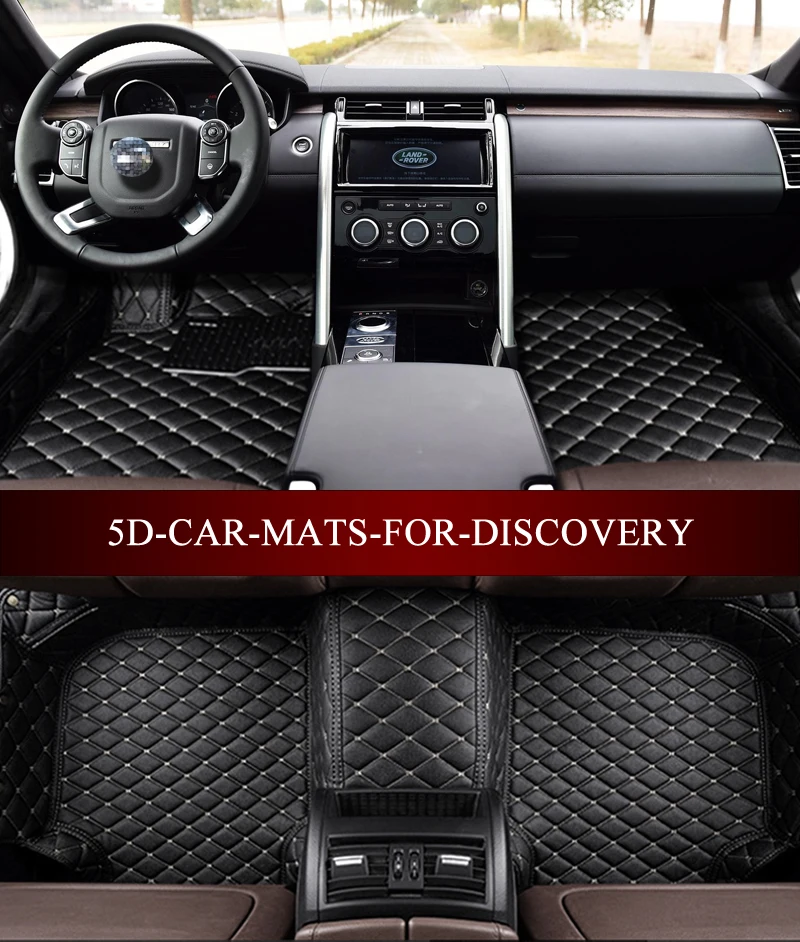 custom fit Leather Car floor mat carpet for Land Rover Discovery Vogue