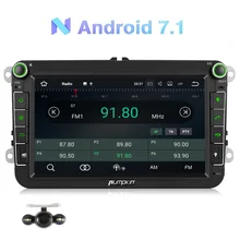 Pumpkin 2 Din 8''Android 7.1 Car Radio No DVD Player GPS Navigation Quad-Core 2G RAM 16G ROM Car Stereo For VW/Skoda/Seat/Golf pumpkin 2 din 8 car radio android 8 0 gps navigation 4gb ram car stereo audio for vw skoda seat golf radio video player no dvd