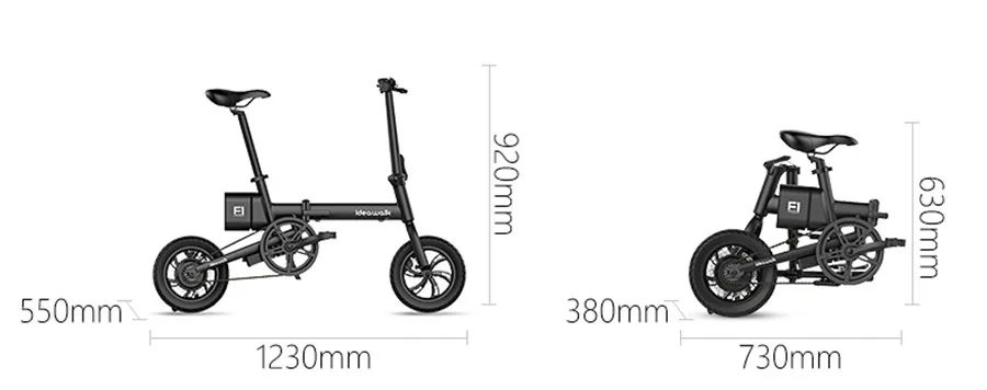 Perfect Electric bicycle ideawalk F1 Folding bike 32