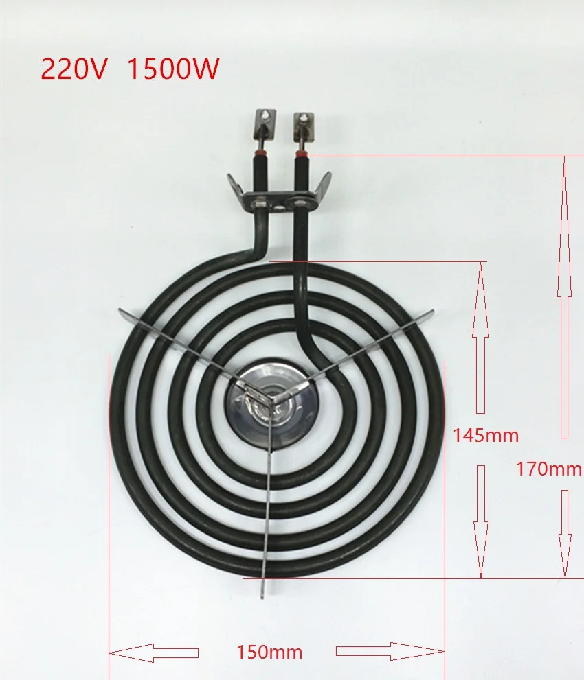 Buy 220V 1500W 4 coils heating element with whirlpool