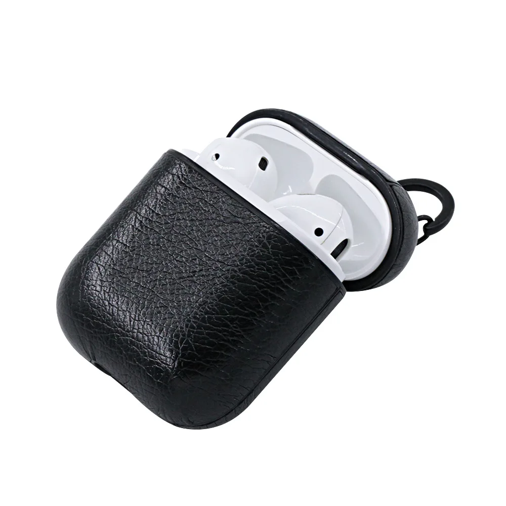 чехол на airpods airpods2 Чехол для Apple Airpods милый из натуральной кожи Air Pods эирподс с