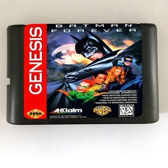 

Top quality 16 bit Sega MD game Cartridge for Megadrive Genesis system --- Batman Forever