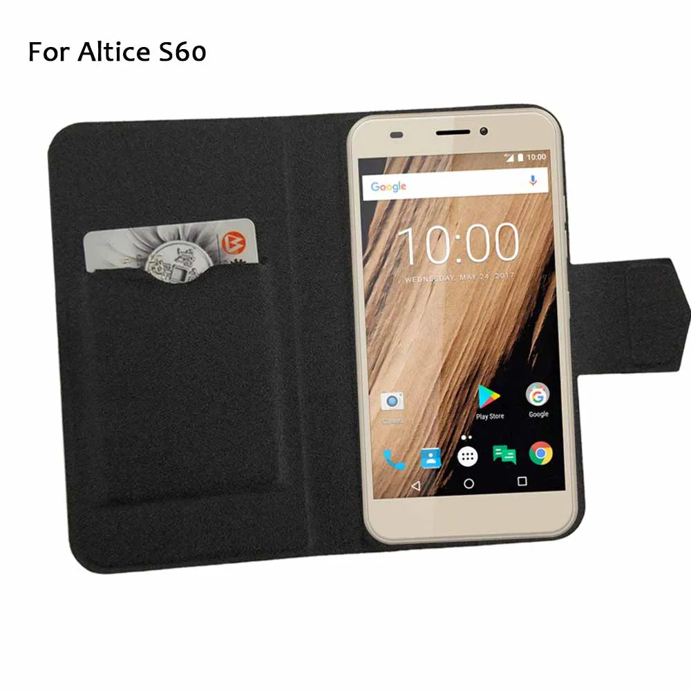 

5 Colors Hot! Altice S60 Case Phone Leather Cover,Factory Direct Protective Full Flip Stand Leather Phone Shell Cases