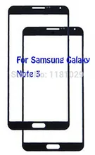 For Samsung Galaxy Note 3 N9000 Front Glass Lens Brand New White/Black High Quality With Logo Free Shipping with Tracking Number