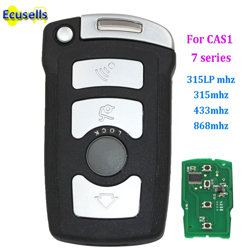 

4 buttons FULL remote key Fob 315LP MHZ 315mhz 433mhz 868mhz for BMW 7 SERIES E65 E66 WITH CHIP ID7944/ID46 CAS1 HU92 UNCUT