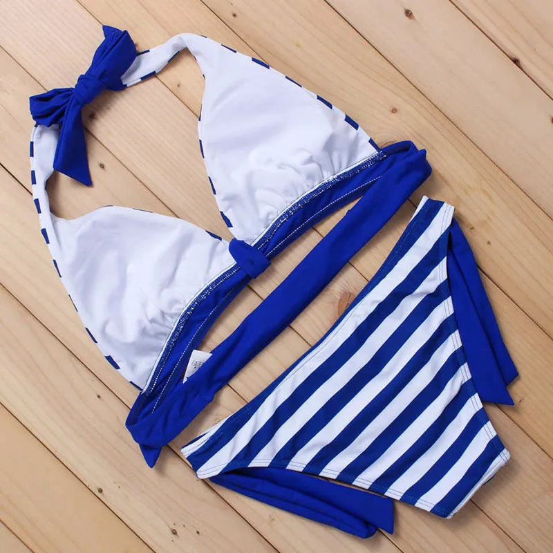 bikini sets for women BANDEA Beach Women Halter Swimsuits Strappy Bikini 2019 Sexy Adjustable Strap Bandage Bikini in Set Sexy Bikini Brand Biquini crochet bikini set