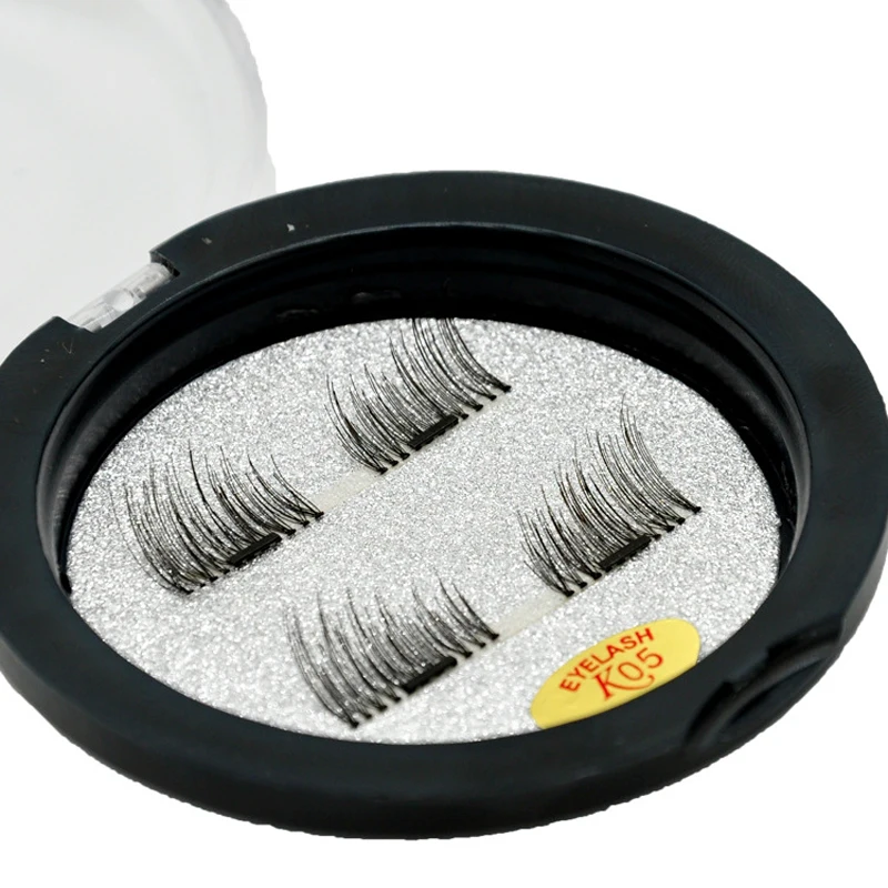 d22 Eye Lashes Magnetic Box 4pcs 3d Magnetic False Eyelashes Natural Eye Lashe Reusable Handwork False Lashes Japan Visofree 12 (15)