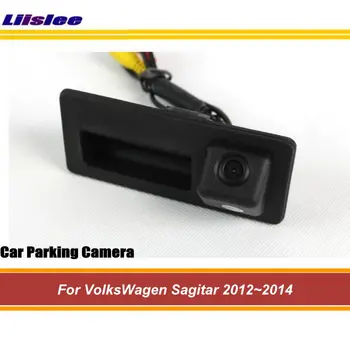 

Liislee Car Back Up Parking Camera FOR VW VolksWagen Sagitar 2012~2014 / Rear Camera Trunk Handle / CCD Night Vision