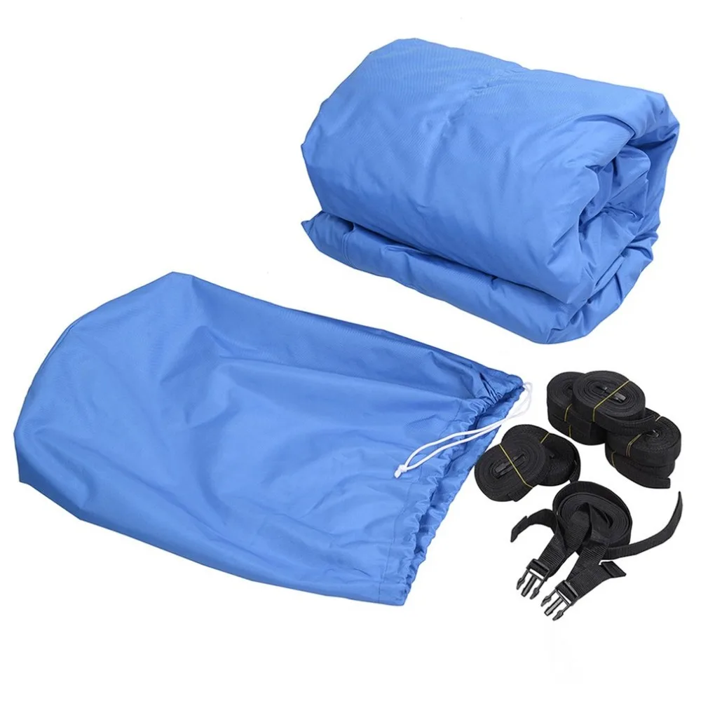 

Universal Durable 600D Oxford Waterproof coated Fabric Heavy Duty Fabric Trailerable Pontoon Boat Cover Storage Tool Accessorie