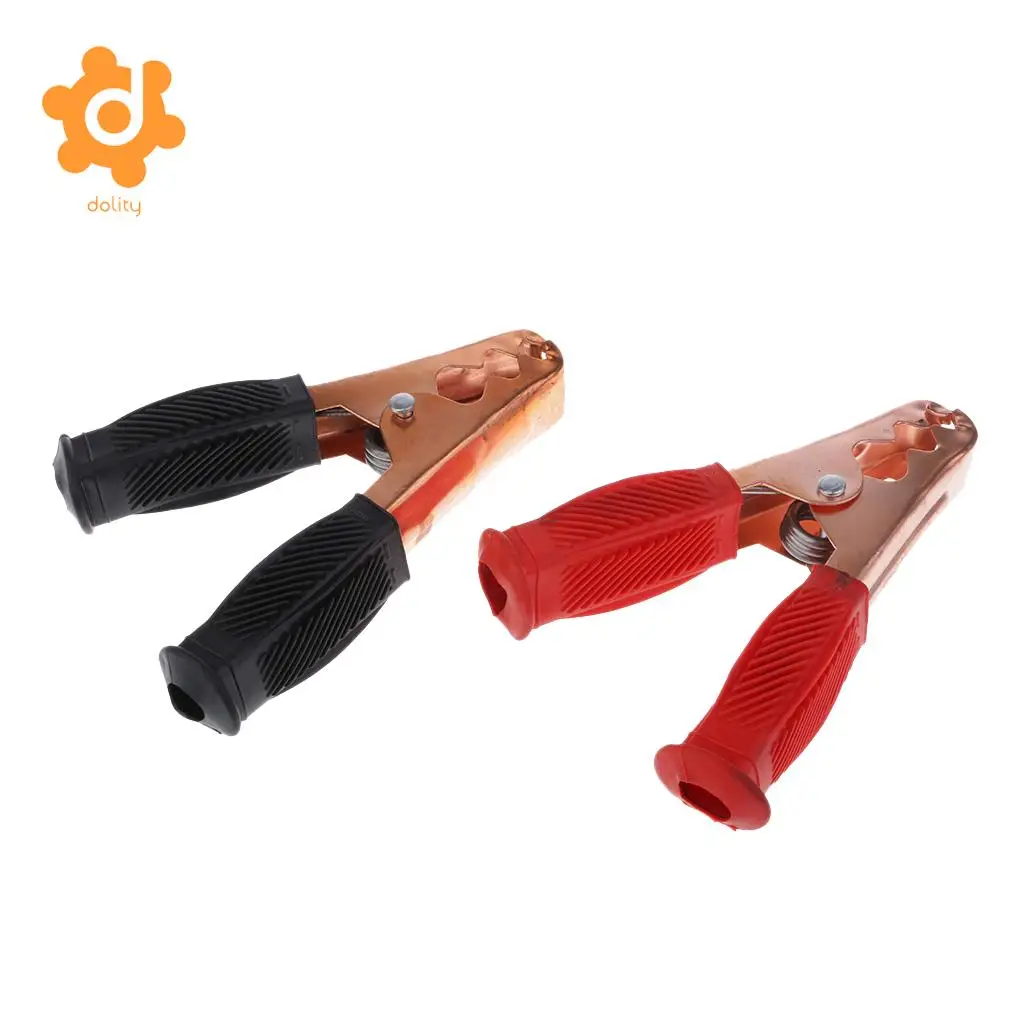 Car Vehicle Battery Test Alligator Crocodile Clip Clamp 500A
