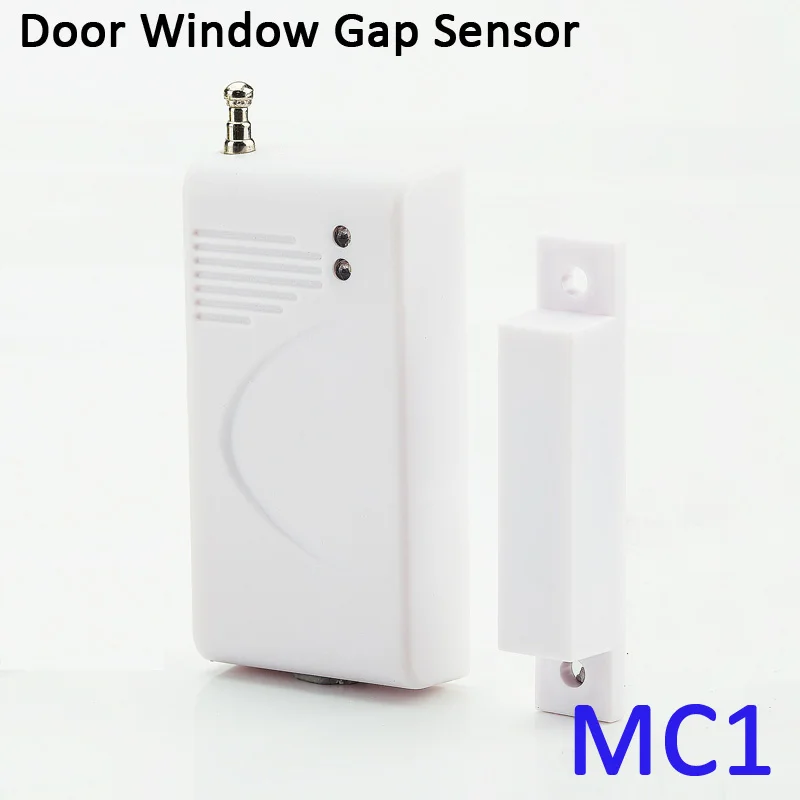 Наиболее полные аксессуары безопасности для домашней семьи безопасности GSM PSTN сигнализация Новая беспроводная сирена пожарный дым газовый датчик - Цвет: Wireless Door Sensor
